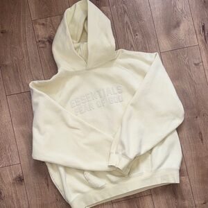 Essentials FEAR OF GOD Hoodie yellow